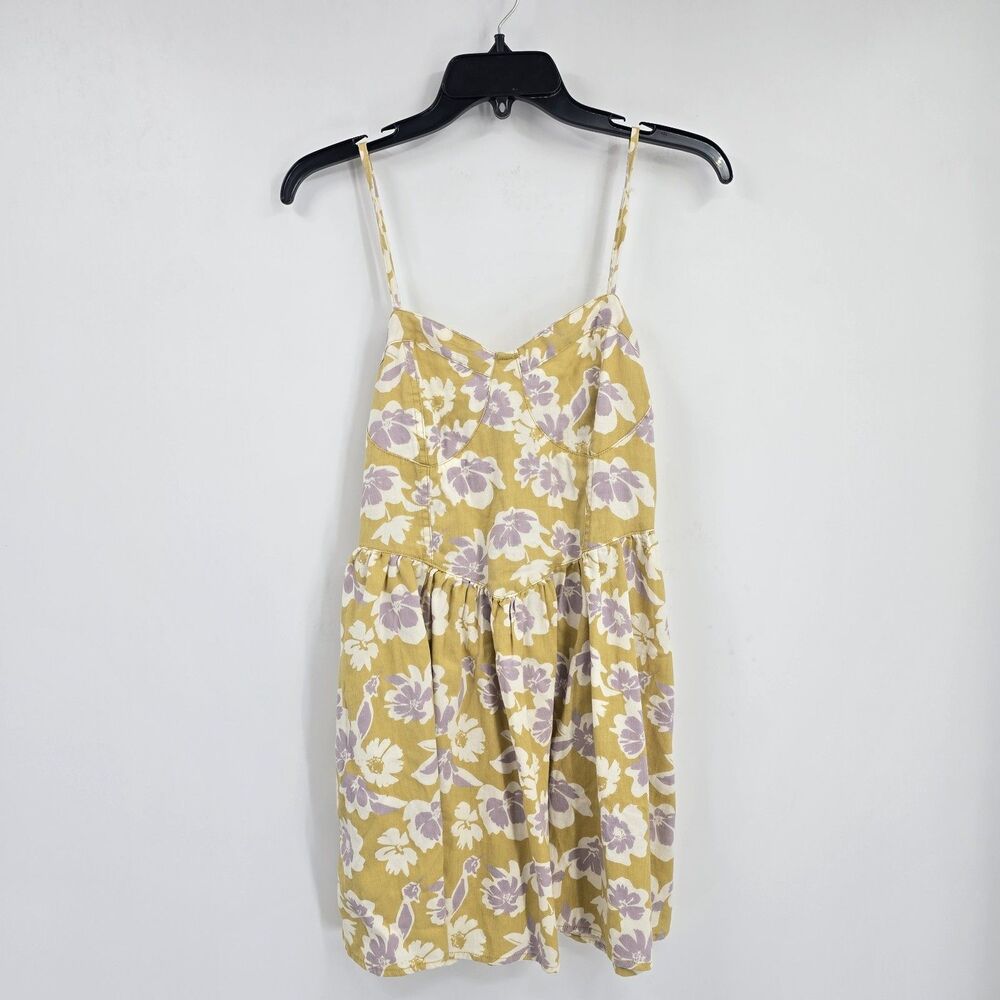American Eagle Outfitters Babydoll Dress Y2K Floral Spring Pockets Medium